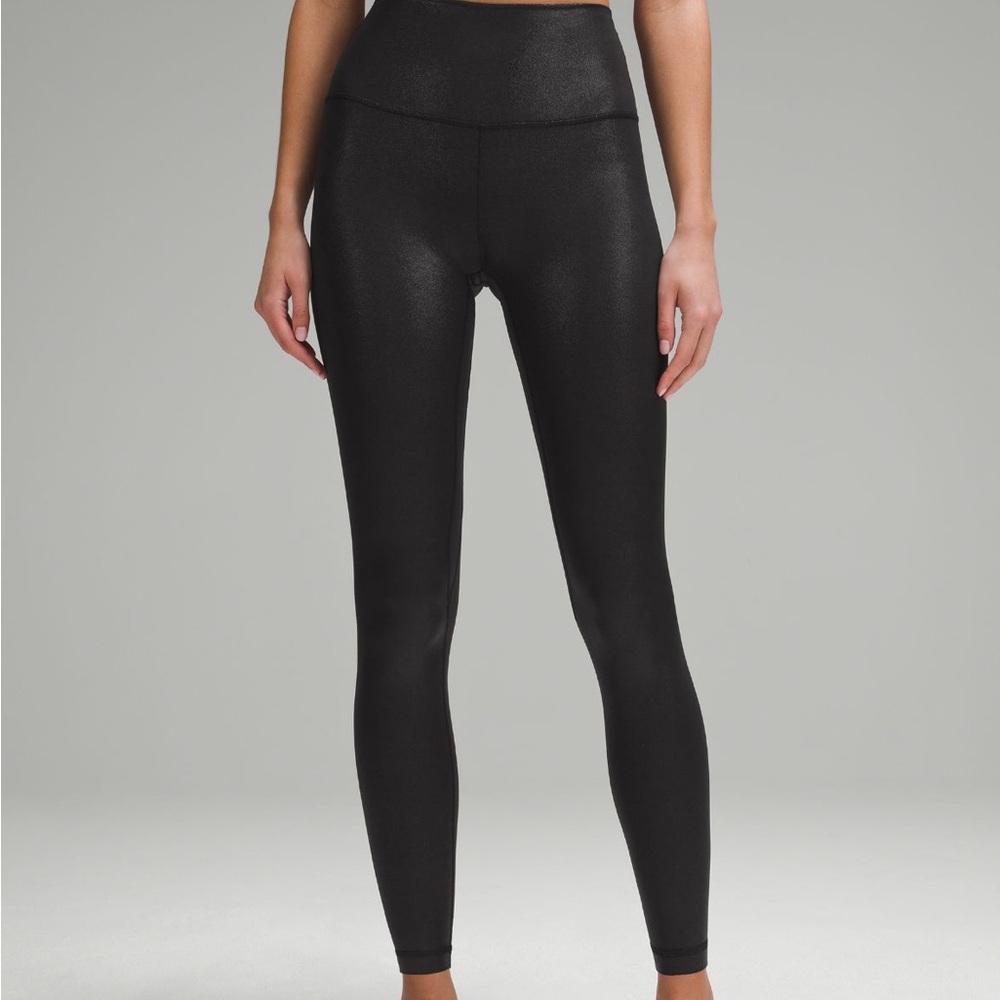 Lululemon align in Shine black size 6
